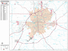 Fort Wayne Digital Map Premium Style